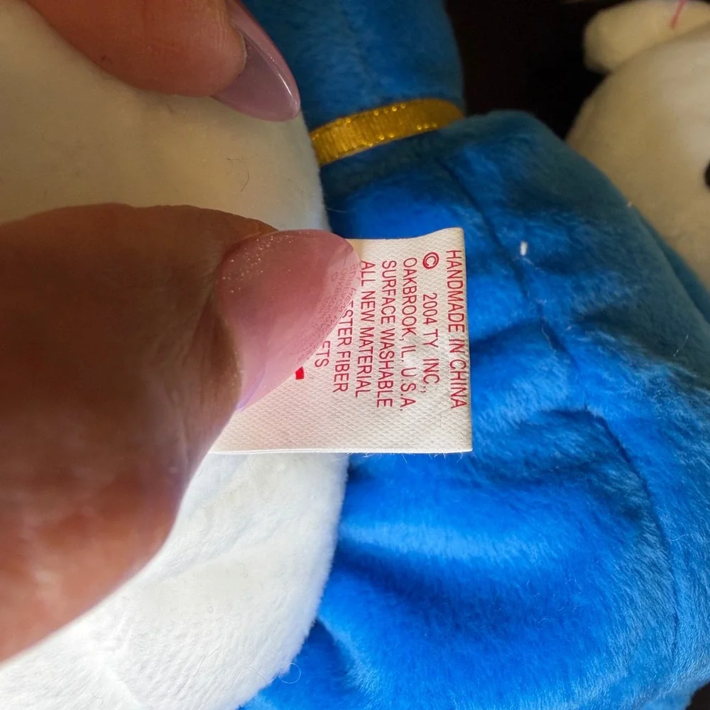 Ty‎ Beanie Babies Hurricane Katrina Relief Bears Louisiana Mississippi set of 3